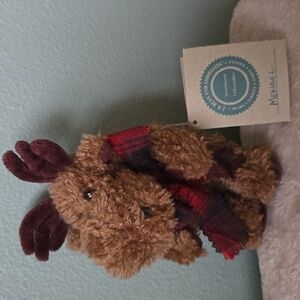 Boyds Moose Mendel von Hinden Moose #5547 with scarf and tag